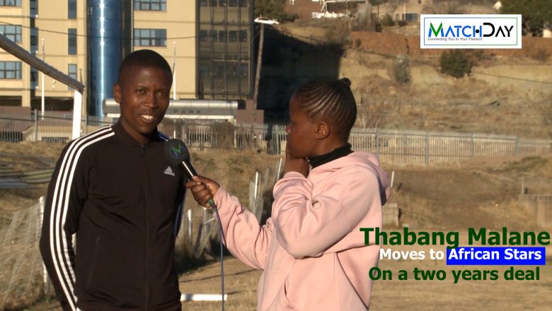 Farewell ceremony for Thabang Malane