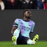 Bukayo Saka injury: Arsenal winger ruled out for ‘many weeks’ with hamstring strain sustained in Crystal Palace victory